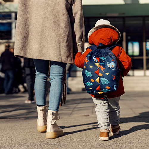 Arriving to childcare centre